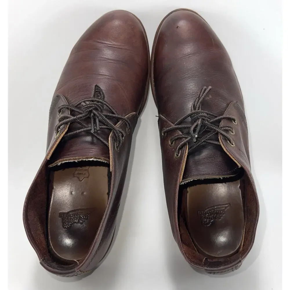 Red Wing 9215 Foreman Heritage Briar Oil Slick Chukka Work Boots Mens 10 D